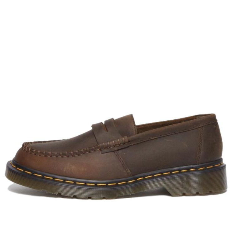 Dr.Martens Penton Crazy Horse Shoes 'Dark Brown' 31487201