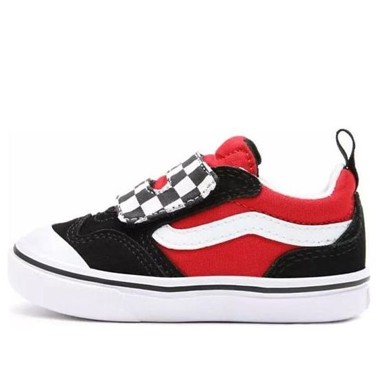 Vans New Skool V Black/Red VN0A4TZH35U