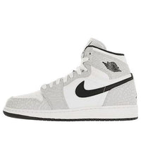 (GS) Air Jordan 1 Retro High Premium 'White Black' 838850-106