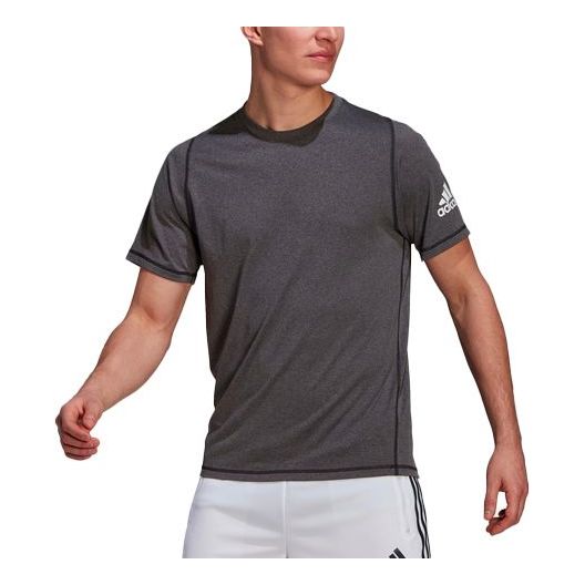 adidas Training Sports Short Sleeve Metallic Black GU2777