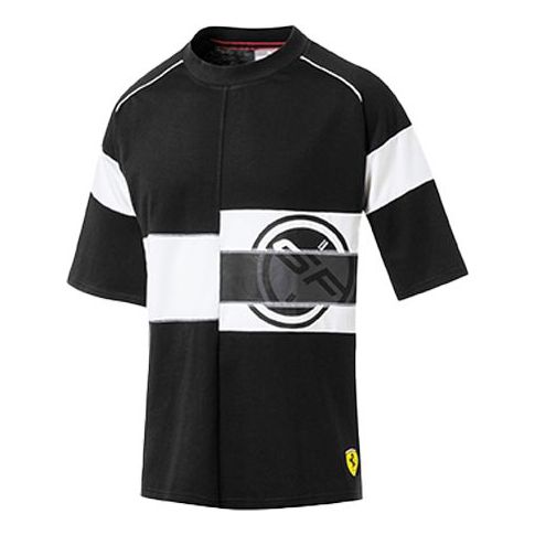 PUMA Ferrari Series Round Neck Short Sleeve Black 577818-02