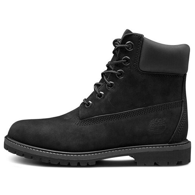 (WMNS) Timberland 6-Inch Premium Waterproof Wide-Fit Boots 'Black' 8658AW