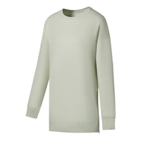 (WMNS) Li-Ning Plain Long Pullover 'Green' AWDS778-5