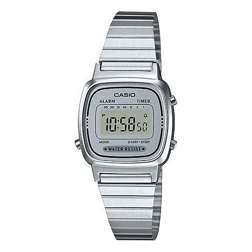 CASIO Quartz Waterproof Silver Digital LA670WA-7