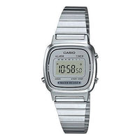 CASIO Quartz Waterproof Silver Digital LA670WA-7