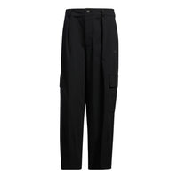 adidas originals x M L PANT CHARR MORITA Crossover Solid Color Loose Straight Sports Pants/Trousers/Joggers Black HR3480