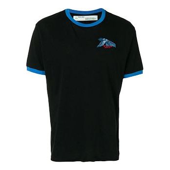Off-White C O VIRGIL ABLOH Black Blue Short Sleeve 'Black Blue' OW-SS18-059