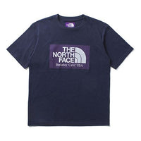 THE NORTH FACE PURPLE LABEL H/S Logo Tee Logo Short-Sleeved TNF Unisex Purple NT3850N-N