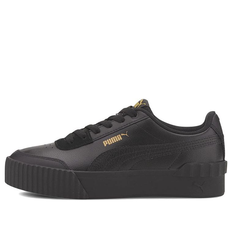 (WMNS) PUMA Carina Lift Black/Gold 373031-01