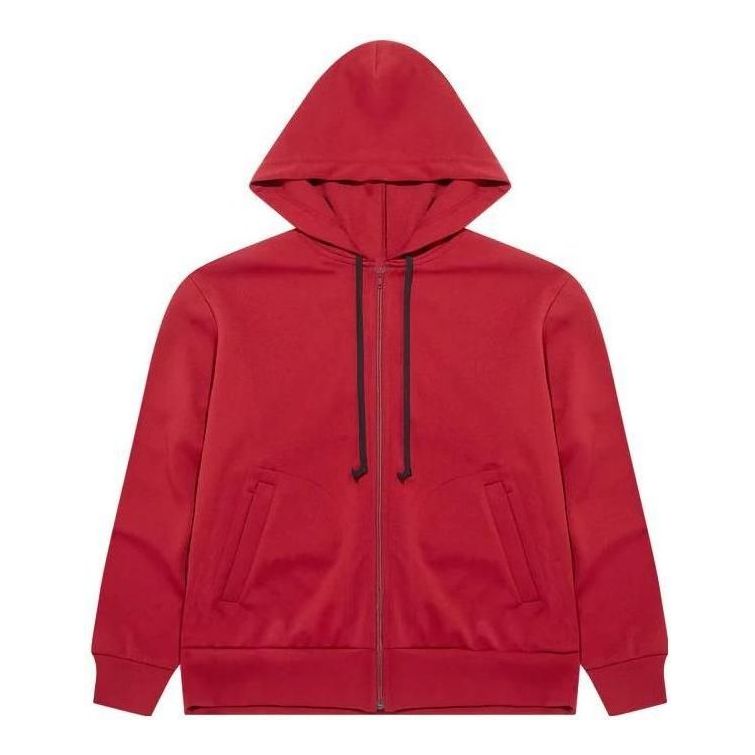 COMME des GARCONS PLAY SS25 x Invader Full-Zip Hoodie 'Burgundy' AZ-T334-051-2
