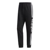 Men's adidas Ess Cb Pant Logo Printing Bundle Feet Sports Pants/Trousers/Joggers Black FL0296