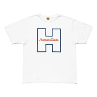 HUMAN MADE Chest Alphabet Printing Short Sleeve Unisex White HM20TE016