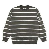PALACE SS21 Raconteur Crew Black Stripe Logo Unisex Grey P20ES045