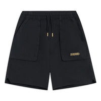 Li-Ning x Disney Embroidered Logo Shorts 'Black' AKSS113-3