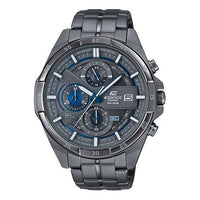 CASIO EDIFICE Stainless Steel Strap Mens Black Analog EFR-556GY-1A