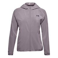 (WMNS) Under Armour Woven Branded Sport Coat Purple 1351794-585