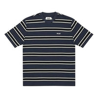 PALACE Engineer Round Neck Micro Mark Stripe Short Sleeve Unisex Black P20ES015