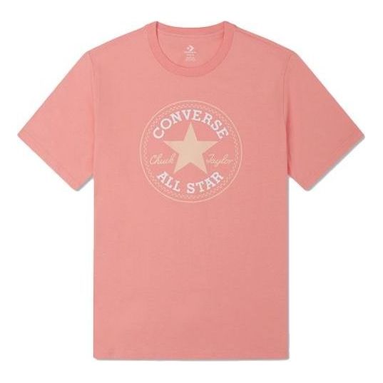 Converse Go-To All Star Patch Standard Fit T-Shirt Asia Sizing 'Pink' 10025459-A12