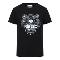 KENZO SS21 Logo Round-neck Short Sleeve Black FB52TS8464YB-99