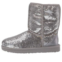 (WMNS) UGG Snow Boots 'Grey Silver' 9248759-GRAY