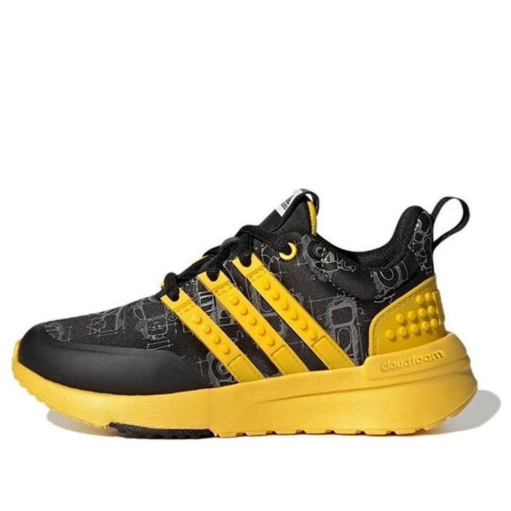 (GS) adidas Racer TR x LEGO 'Black Equipment Yellow' GX1997