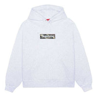 Supreme FW23 Box Logo Hooded Sweatshirt 'Ash Grey' 166928
