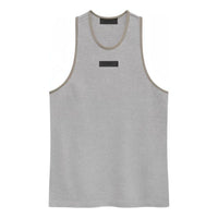 Fear of God Essentials SS24 Heavy Jersey Tank 'Light Heather Grey' 125SP242046F