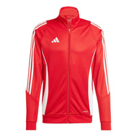 adidas Tiro 24 Training Jacket Asia Sizing 'Red White' IR7499