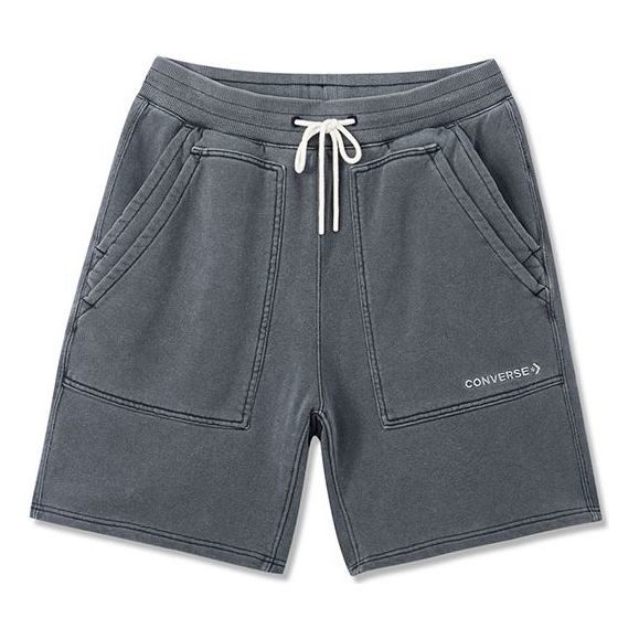 Converse Premium Fleece Shorts Asia Sizing 'Grey' 10024364-A02