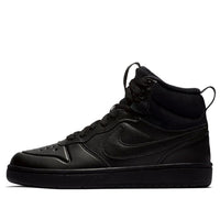 (GS) Nike Court Borough Mid 2 'Black' BQ5440-001