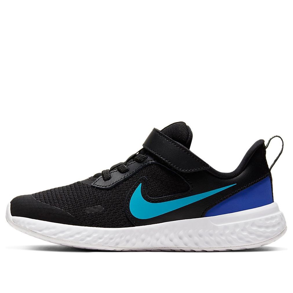 (PS) Nike Revolution 5 Little Kids' Shoe 'Black Blue' BQ5672-011