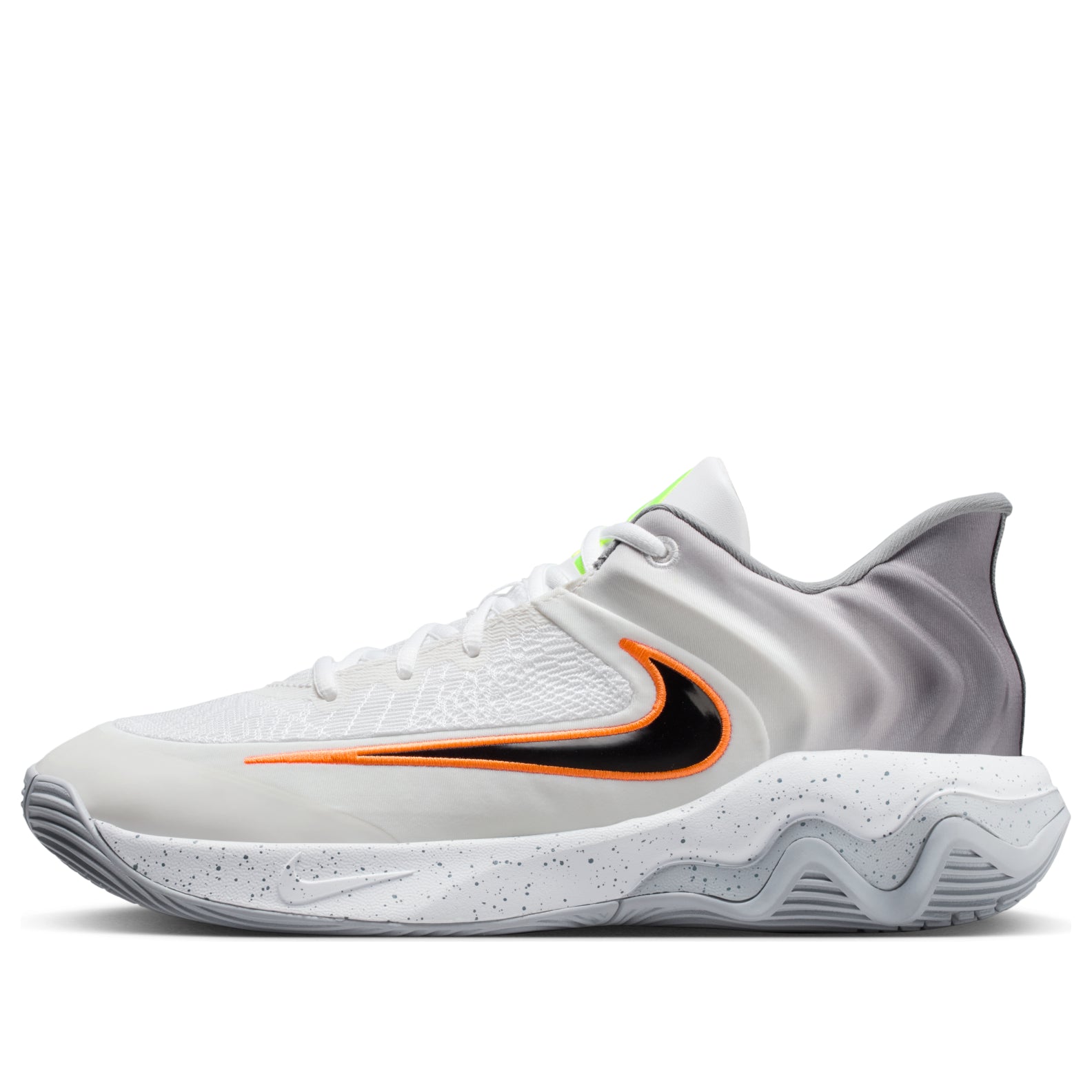 Nike Giannis Immortality 4 EP 'White Fluorescent Yellow Wolf Gray Black' FQ3681-102