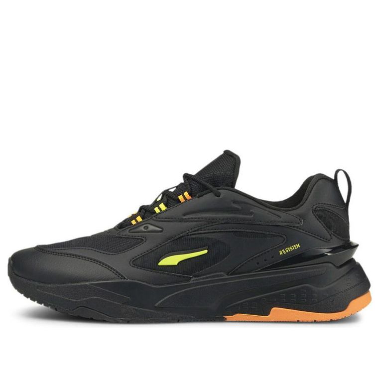 PUMA RS-Fast Double 'Black Yellow Glow' 381582-01