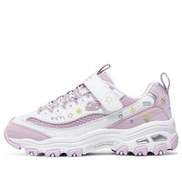 (GS) Skechers D'Lites Bright Blossoms 'White Purple' 319020L-WLV