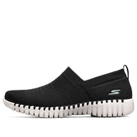 (WMNS) Skechers Go Walk Smart Running Shoes Black 124043-BKW