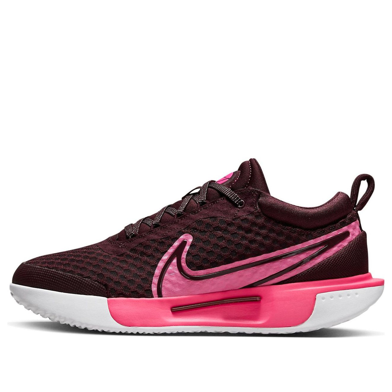 (WMNS) Nike Court Zoom Pro Premium 'Burgundy Crush Hyper Pink' DQ4683-600