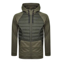 Men's Nike Therma Stay Warm Zipper Training hoodie Jacket Khaki V6298-325