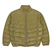 Converse Stand Collar Light Puffer Jacket Asia Sizing 'Olive Green' 10020671-A02