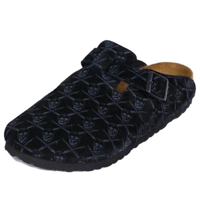 Birkenstock x THE SHOE SURGEON Suede Sneakers 'Black' 4SM200015H2