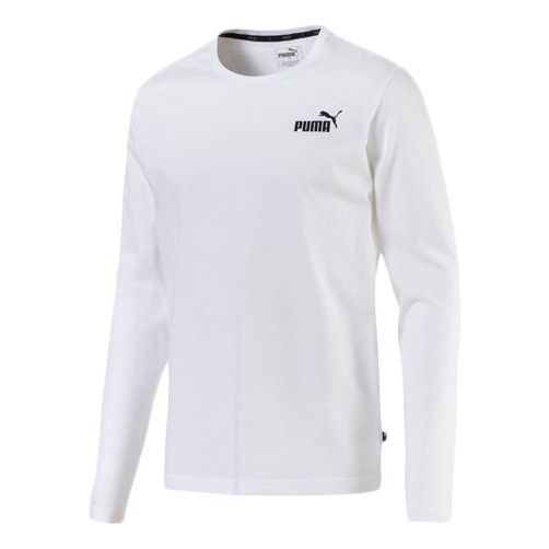 PUMA Round Neck Pullover Long Sleeves White 851772-02