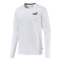 PUMA Round Neck Pullover Long Sleeves White 851772-02