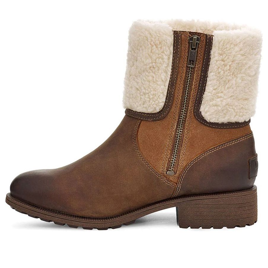 (WMNS) UGG Elings Snow Boots Brown 'Chestnut Brown' 1112620-CHE