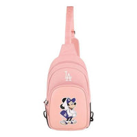 MLB USA Large x DISNEY Mickey Shoulder Bag Pink 5F5D5AC37EB22EGS