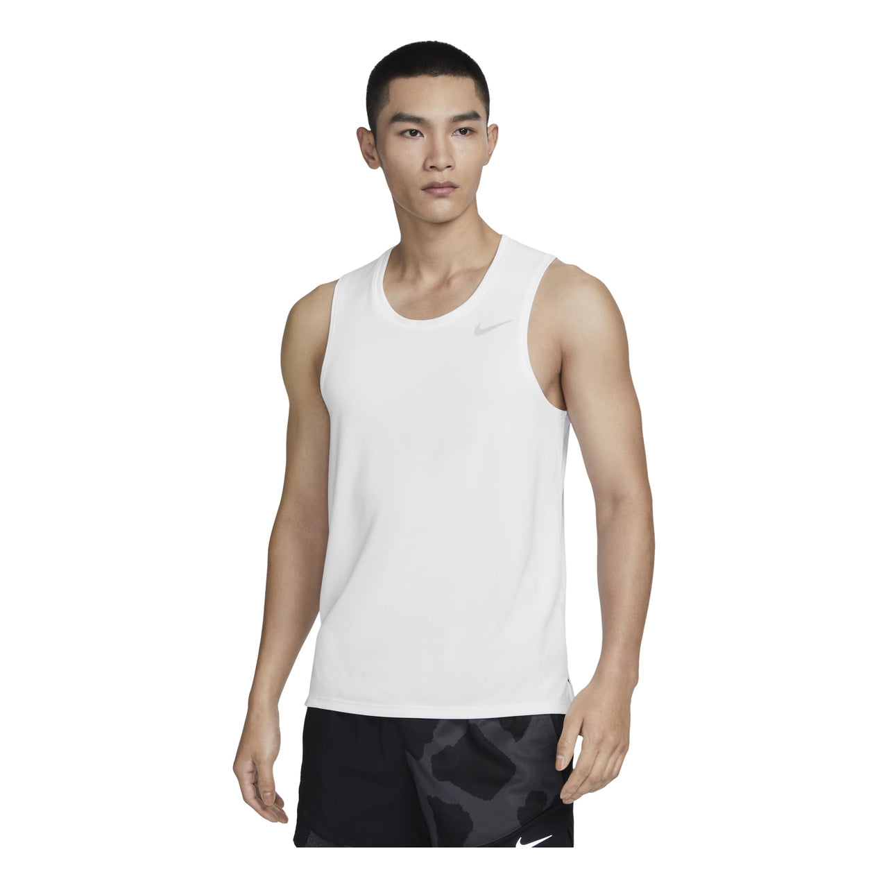 Nike Dri-Fit Miler Running Vest 'White' DV9322-100