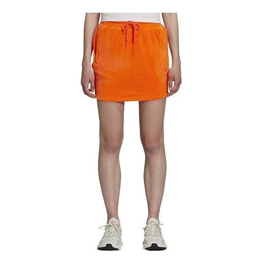 (WMNS) adidas x Jeremy Scott Skirt Asia Sizing 'Orange' H53363
