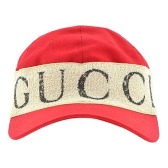Gucci Logo Band Baseball Cap 'Red White' 492545-4HC56-6477