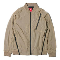 Nike Casual Breathable Sports baseball uniform Jacket Khaki 832191-235