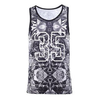 Nike Dri-FIT Durant Full Print Quick Dry Basketball Sports Knit Vest 800062-100