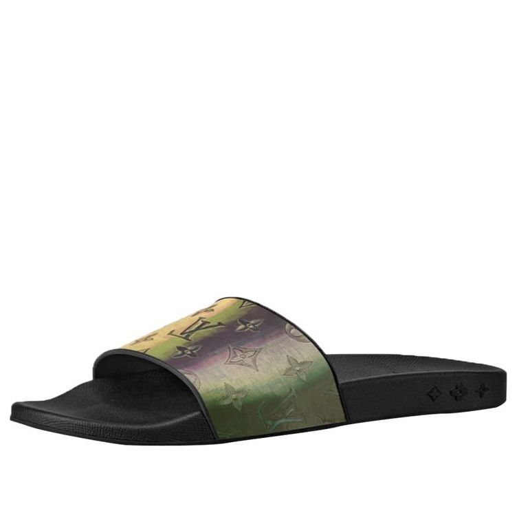 LOUIS VUITTON Waterfront Mules 'Colorful Monogram' 1A5I5K