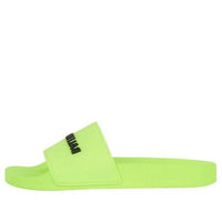 (WMNS) Balenciaga Pool Slides 'Fluo Yellow' 565547W1S827321